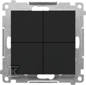 Łącznik/przycisk 4-krotny elektroniczny - TEW4.01/149