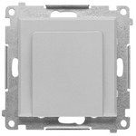 Електронний готельний вимикач з підсвічуванням LED (модуль): Алюміній матовий, SIMON55