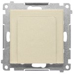Електронний готельний вимикач з підсвічуванням LED (модуль): Шампанський матовий, SIMON55