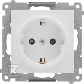 Schuko socket with shutters (module) 16 - TGSZ1CZ.01/114