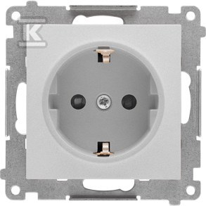 Schuko socket with shutters (module) 16 - TGSZ1CZ.01/143