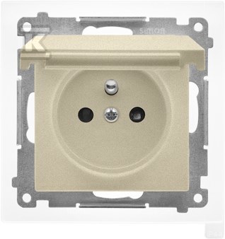 Plug socket for IP44 version with seal - TGZ1BCZ.01/144