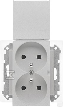 Double plug socket for IP44 version - TGZ2BMCZ.01/143