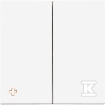 Klawisz podwójny do: SW6/2WM, SW7/2M: - TKW6/2/X/AB111