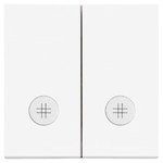 Подвійний ключ з піктограмами хреста для: SW7/2L2M: Білий матовий, SIMON55