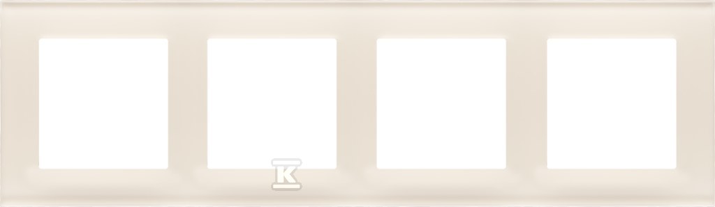 Рамка 4-кратна Nature: Матове скло - TRN4/171