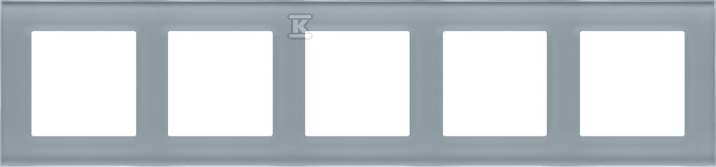 Рамка 5-кратна Nature: Матове скло - TRN5/176