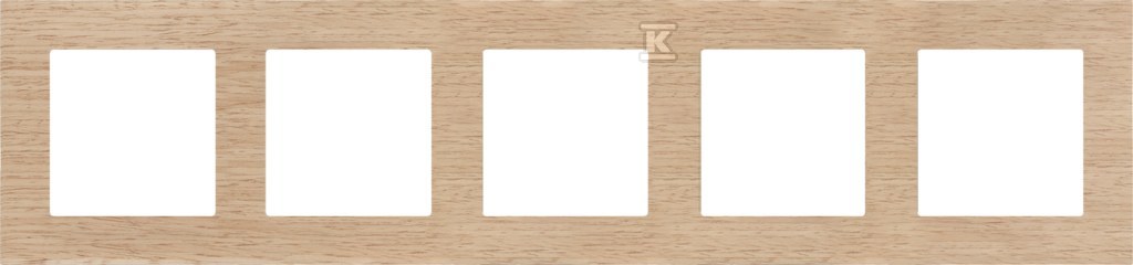 Рамка 5-кратна Nature: Дуб світлий, - TRN5/185