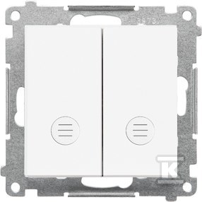 Dvostruki stepenišni prekidač sa - TW6/2L2.01/X/111