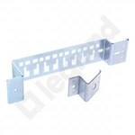 Mounting accessories for brackets with cable compartments