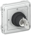 Łącznik z kluczem 3 pozycje szary 3 A-250 V~