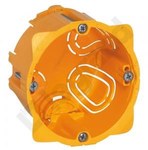 Puszka podtynkowa Batibox do ścian karton-gips dla 2 modułów o głębokości 60 mm