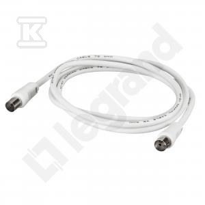 Kabel TV z 1 wtykiem męskim O9,52 mm i - 091024