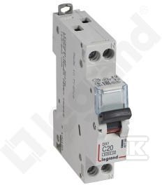 Overcurrent breaker S 301N 1P+N C 20 - 407743