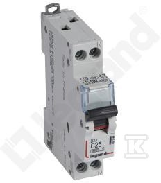 Overcurrent breaker S 301N 1P+N C 25 - 407744