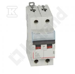 Circuit breaker S 302 2P C 20 A 6000 A - 407801