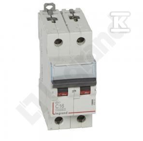Overcurrent breaker S 312 2P C 16 A - 409202