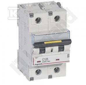 Wyłącznik dwubiegunowy 125 A DX3 16 kA - 409230