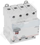 Wyłącznik różnicowoprądowy P 304 4P 63 A 500 mA typ AC serii DX3