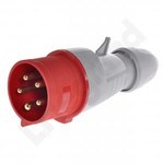 Переносна вилка 32 A 3P+N+Z 400 V IP44
