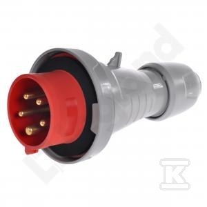 Wtyczka przenośna 16 A 3P+Z 400 V IP67 - 555328