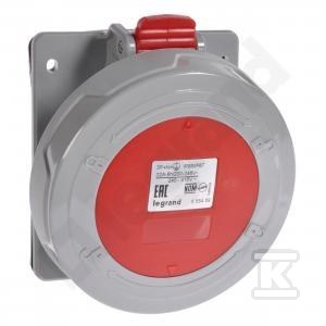 Розетка щитова 32 A 3P+N+Z 400 V IP67 - 555489