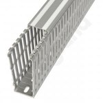 Кабель-канал 25-канальний гребінчастий 40 x 100 сірий