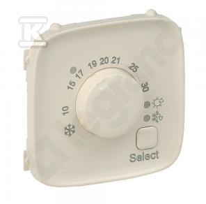 Plakietka kremowa termostatu pokojowego - 755316