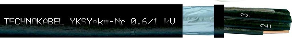 Сигнальний кабель YKSYżo 0,6/1 кВ 14x4 - 0353 045 05