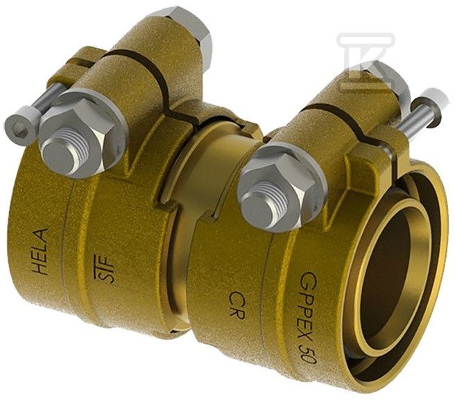 Złączka mosiężna prosta HELA-S 25x2.3mm - 62602500100T