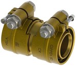 Złączka mosiężna prosta HELA-S 25x2.3mm do rur preizolowanych Pex/PE