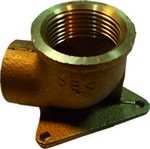 Kolano z Łapami 90° (GW) - 3 Mocowania 10 x 1/2"
