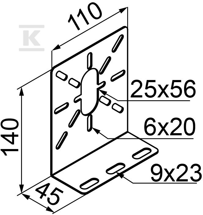 BK dobozlemez, lapvastagság 1,0 mm - 100400