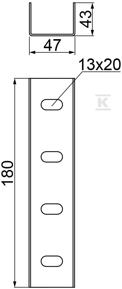 LCT40H40 csatlakozó, lapvastagság 3,0 - 660402