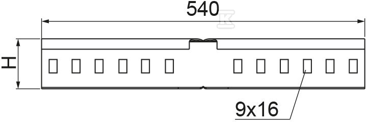 Létra sarokcsatlakozó LKDCH50 N, - 451101