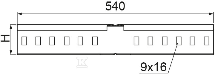 Létra szögcsatlakozó LKDC/LKDOCH60 N, - 461101