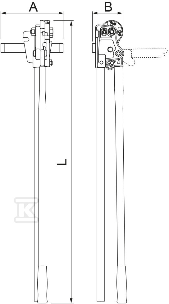 NDCP1 threaded rod cutter - 700610