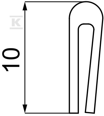 TO10-Schutzband /10M/ - 100100