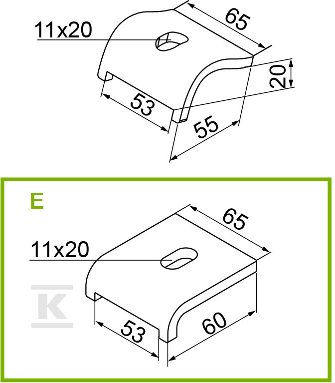 UDC50 clamp - 750908