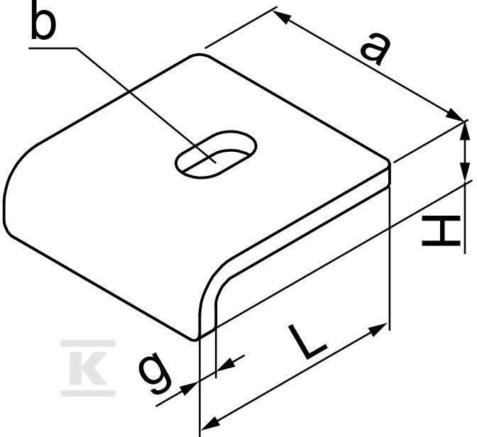 Uchwyt dociskowy UD3 - 751406