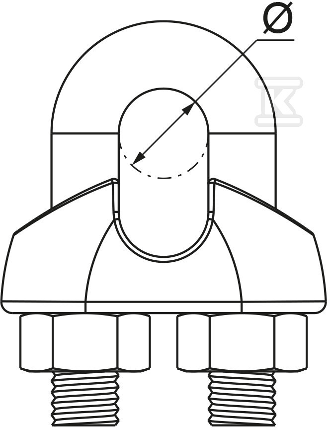 ZL3 Kabelklemme - 650123