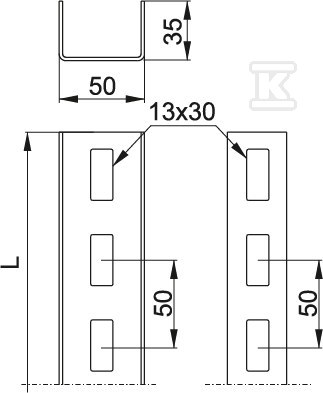 CP50H35/1,3MC C-section - 895613