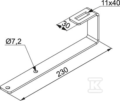 DUF60E Dachhalterung - 897960