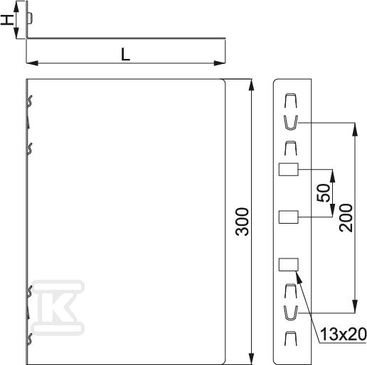 PBK50MC előtéttalp - 858450