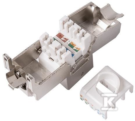 RJ45 keystone module category 5e STP - CCAS-K5E-STP