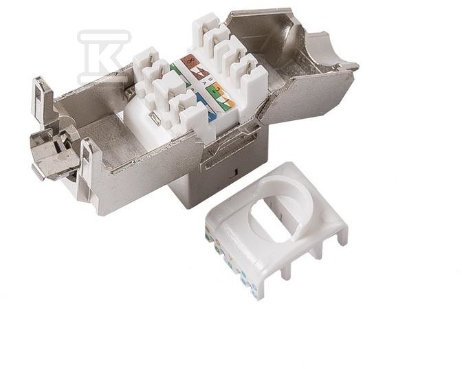 RJ45 Keystone modul kategória 6A STP - CCAS-K6A-STP