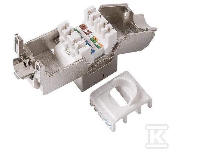 RJ45 keystone module category 6 STP - CCAS-K6-STP