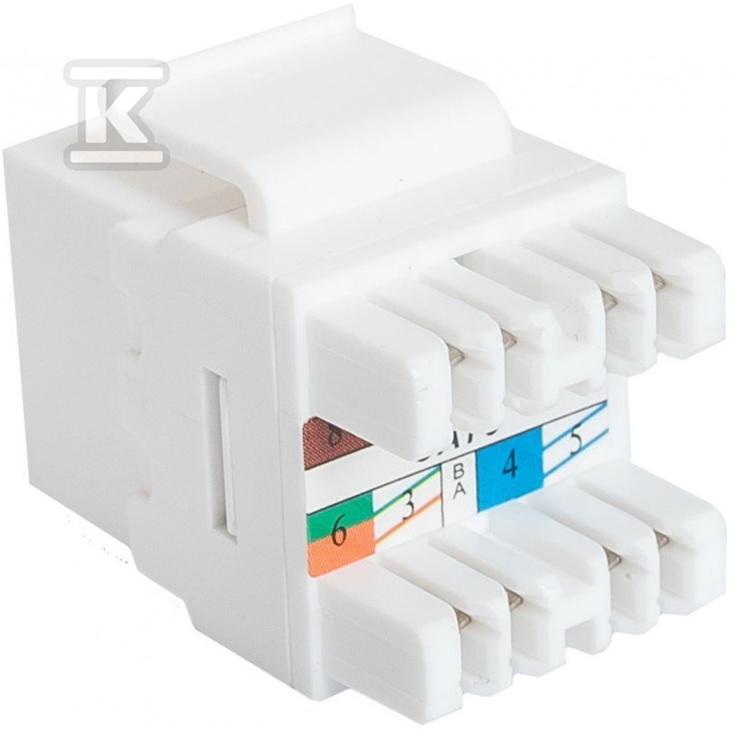 RJ45 keystone module category 6 UTP - CCAS-K6-UTP