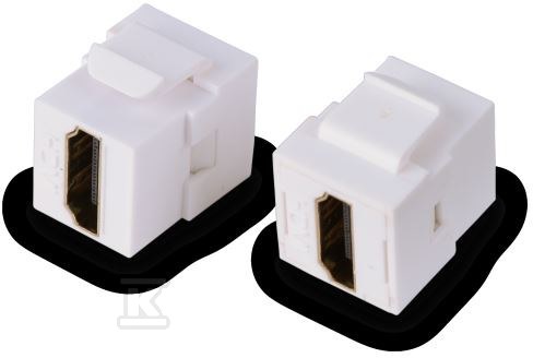 HDMI Keystone Module, White - CCAS-KHD-W