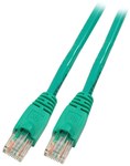 Kabel RJ45-RJ45 U/UTP kategorii 5e PVC CCA zielony 10m